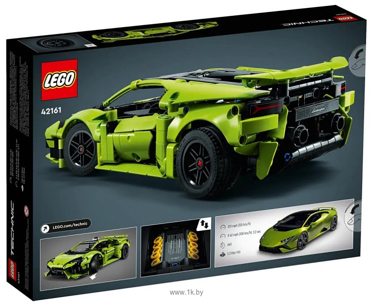 Фотографии LEGO Technic 42161 Суперкар Lamborghini Huracán Tecnica