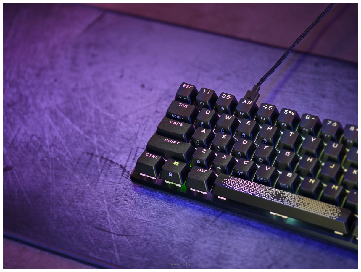 Фотографии Corsair K65 Pro Mini Corsair OPX (без кириллицы)