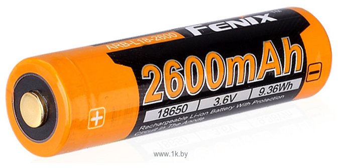 Фотографии Fenix Light 18650 Li-Ion 2600 mAh (ARB-L18-2600)