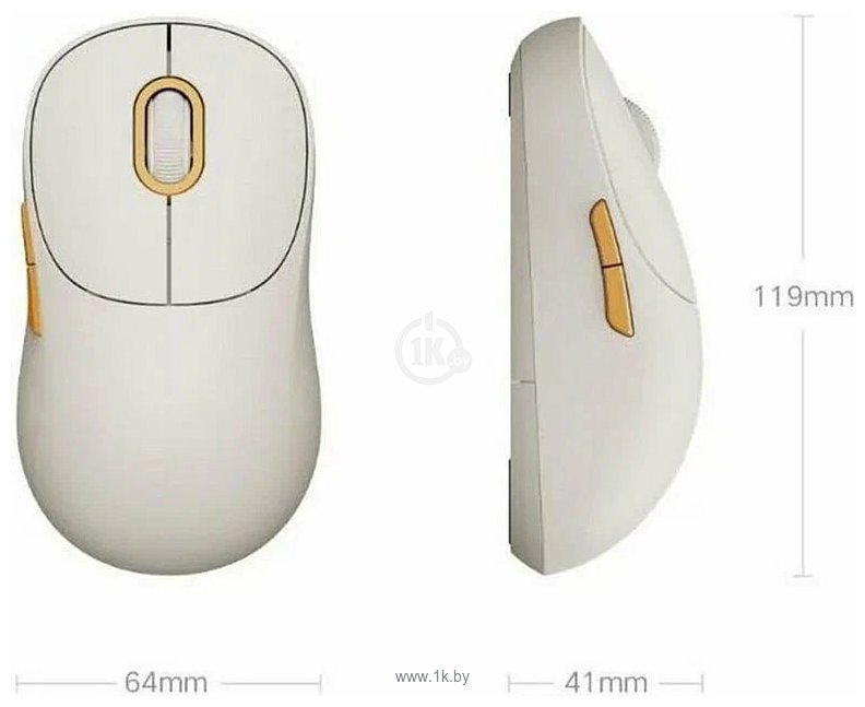 Фотографии Xiaomi Wireless Mouse 3 XMWXSB03YM pink, международная версия