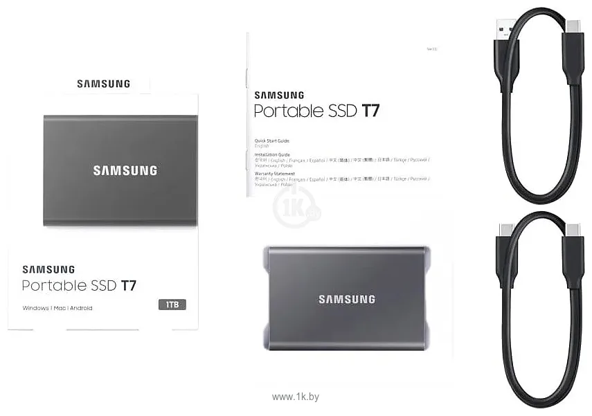 Фотографии Samsung T7 4TB (серый)