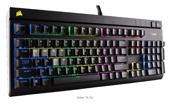 Фотографии Corsair STRAFE RGB Cherry MX Silent black USB