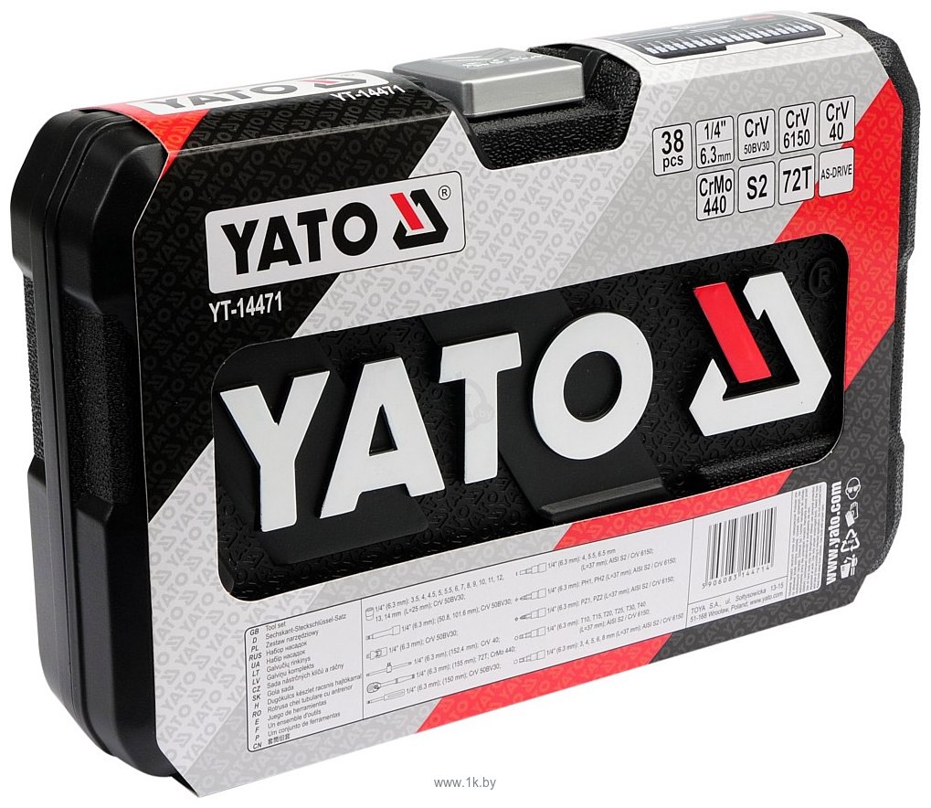 Фотографии Yato YT-14471 38 предметов