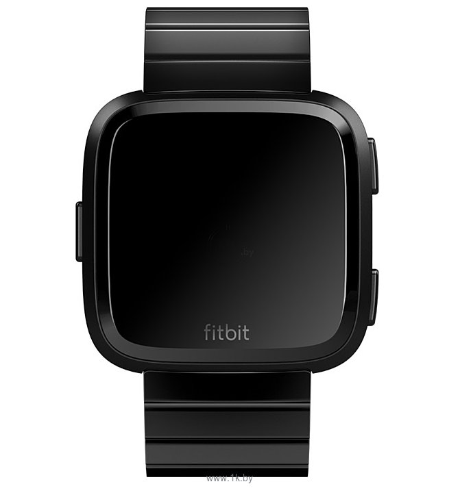 Фотографии Fitbit стальной для Fitbit Versa (черный)
