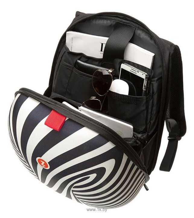 Фотографии ZIPIT Shell Backpack Black & White