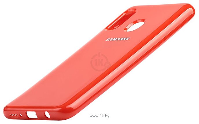 Фотографии EXPERTS Jelly Tpu 2mm для Samsung Galaxy A20/A30 (красный)