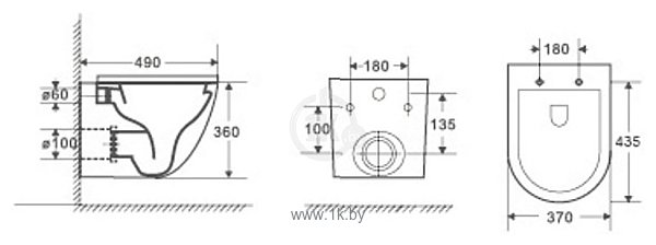 Фотографии WeltWasser Merzbach 004 MT-GR (серый матовый)