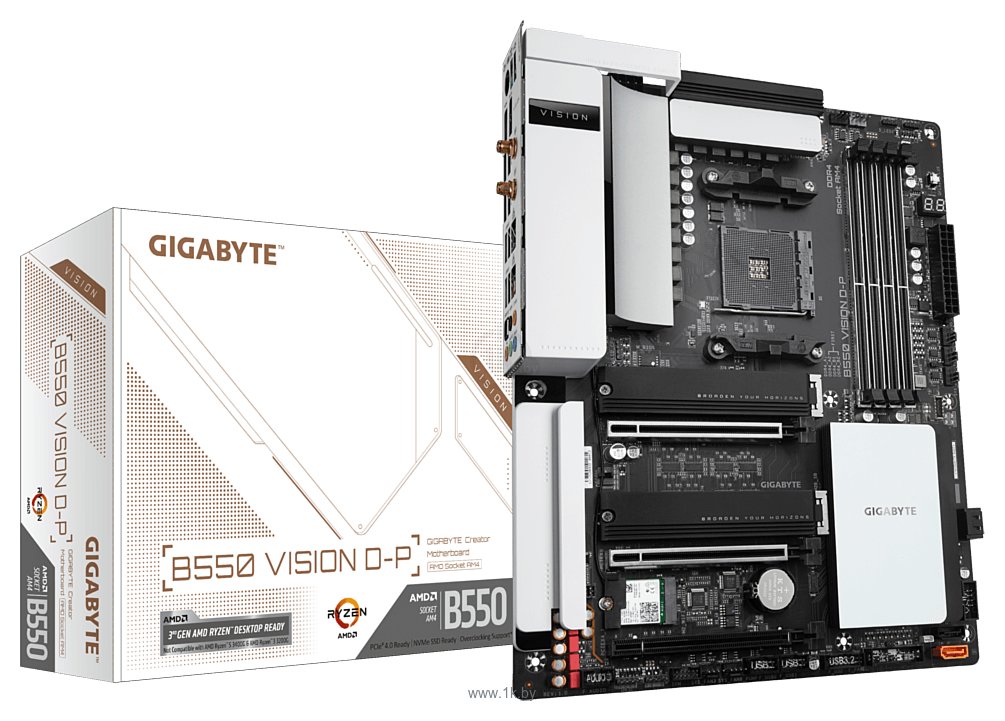 Фотографии GIGABYTE B550 VISION D-P