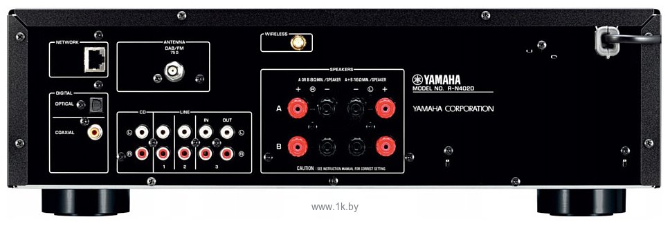 Фотографии Yamaha R-N402D BL + Indiana Line Tesi 561
