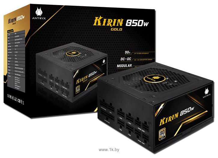 Фотографии Antryx Kirin Gold 850W GPX850S