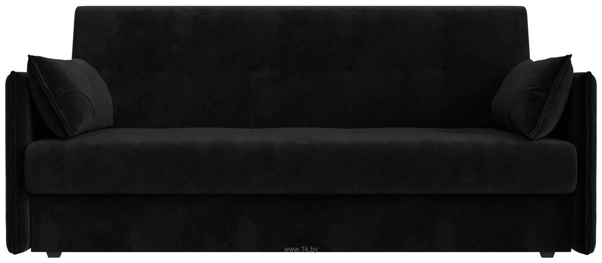 Фотографии Лига диванов Лига-018 117849 (велюр черный)