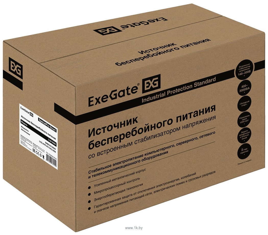 Фотографии ExeGate SpecialPro Smart LLB-2000.LCD.AVR.4C13.RJ.USB EX292631RUS