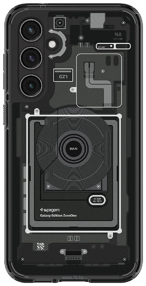 Фотографии Spigen Ultra Hybrid Zero One для Galaxy S23 FE ACS06372 (разноцветный)