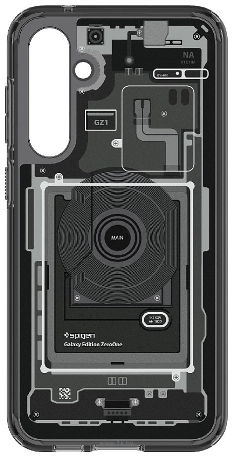 Фотографии Spigen Ultra Hybrid Zero One для Galaxy S23 FE ACS06372 (разноцветный)