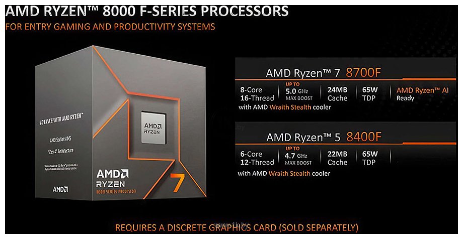 Фотографии AMD Ryzen 5 8400F (BOX)