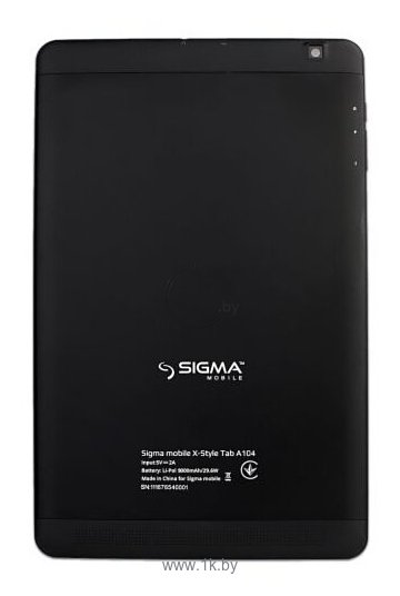 Фотографии Sigma mobile X-style Tab A104