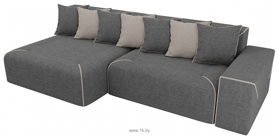 Фотографии Лига диванов Кельн 105087 (левый, серый/бежевый)