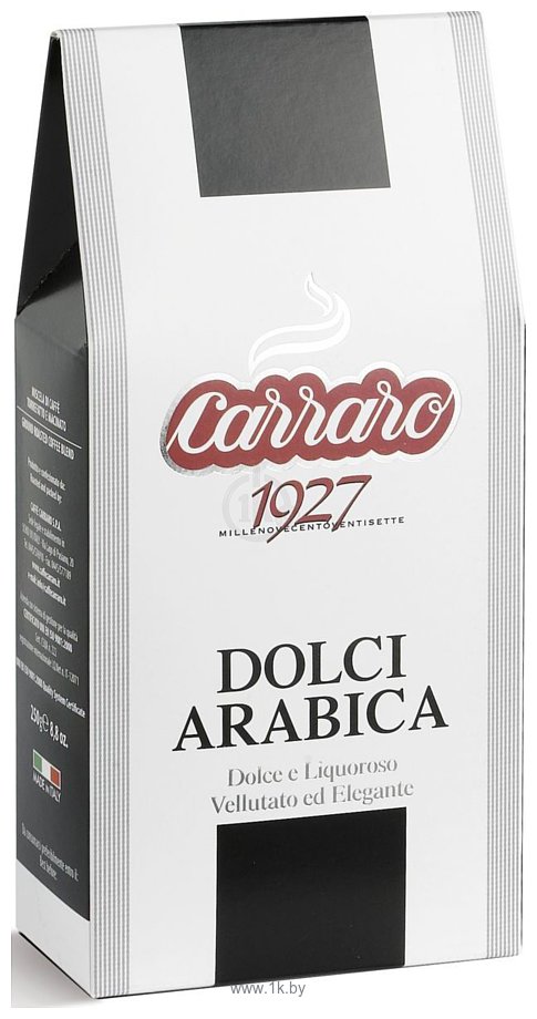 Фотографии Carraro Dolci Arabica молотый 250 г
