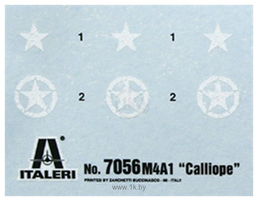 Фотографии Italeri 7056 M4A1 Calliope