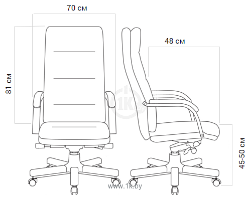 Фотографии Metta L 1m 50M/K CH (бордовый)