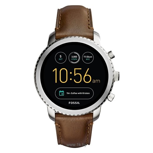 Фотографии FOSSIL Gen 3 Smartwatch Q Explorist (leather)