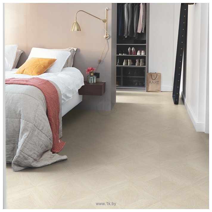 Фотографии Quick-Step Impressive Patterns палаццо белый IPE4501