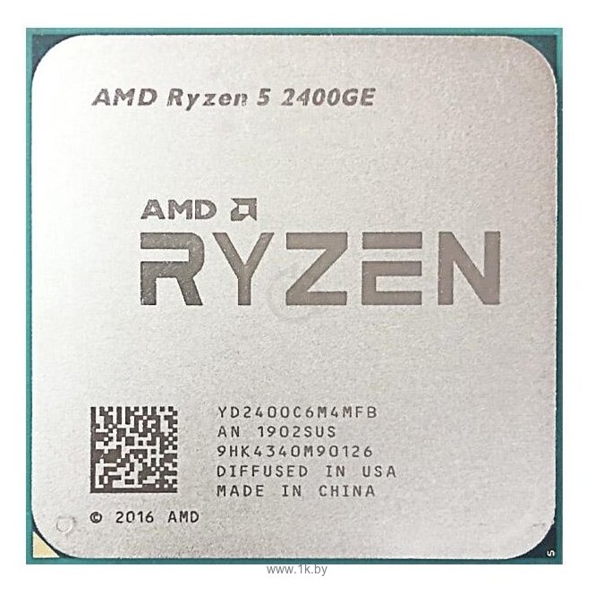 Фотографии AMD Ryzen 5 2400GE Raven Ridge (AM4, L3 4096Kb)