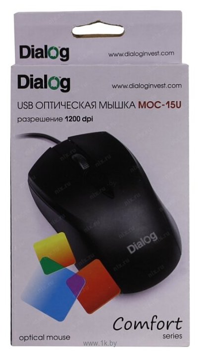 Фотографии Dialog Comfort MOС-15U black USB