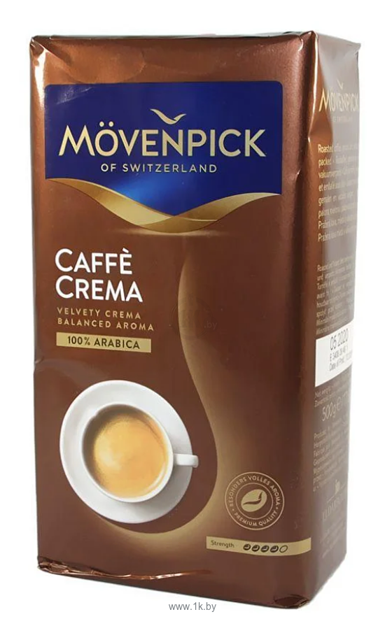 Фотографии Movenpick Caffe Crema молотый 500 г