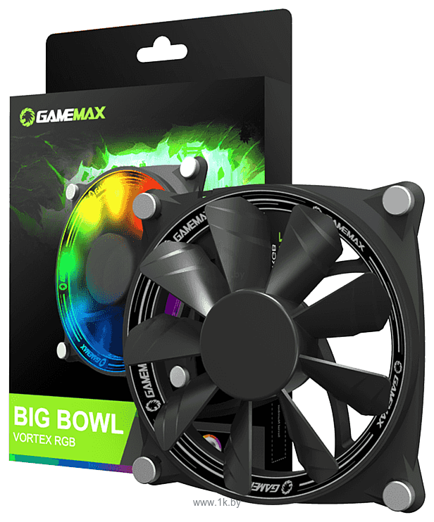 Фотографии GameMax Big Bowl Vortex RGB GMX-12-DBB