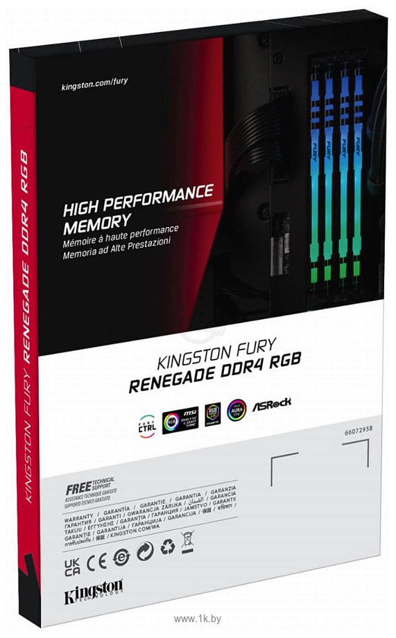 Фотографии Kingston FURY Renegade RGB KF432C16RBA/32