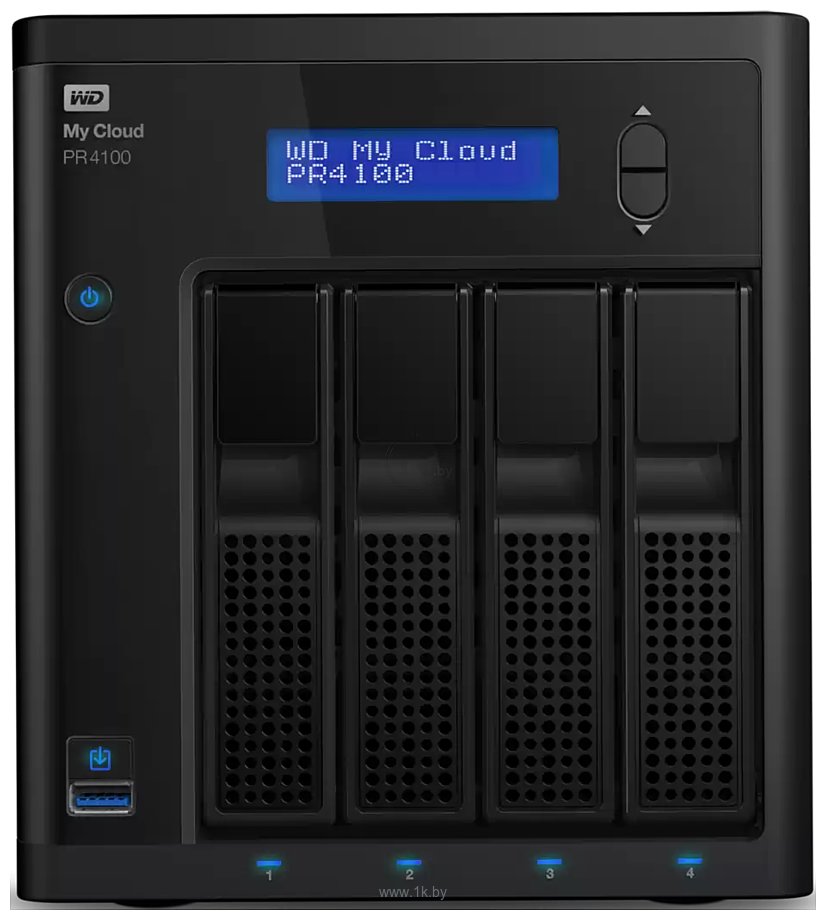 Фотографии Western Digital My Cloud Pro4100 24TB WDBKWB0240KBK-EEUE