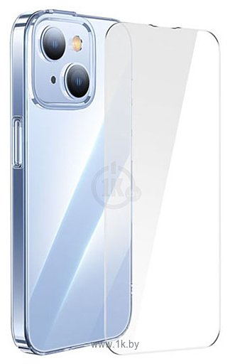 Фотографии Baseus Crystal Series Ultra-Thin Case для iPhone 14 (прозрачный)