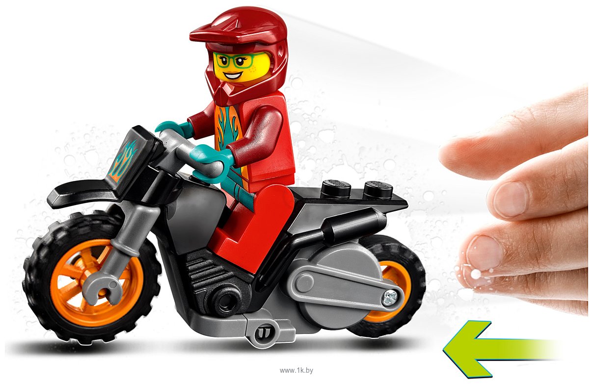 Фотографии LEGO City Stuntz 60311 Огненный трюковый мотоцикл