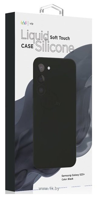 Фотографии VLP Silicone Case для Samsung Galaxy S23+ 1051078 (черный)