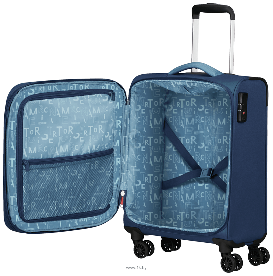 Фотографии American Tourister Pulsonic Combat Navy 55 см