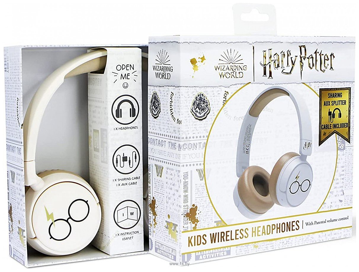 Фотографии OTL Technologies Harry Potter Cream Kids Wireless HP0990