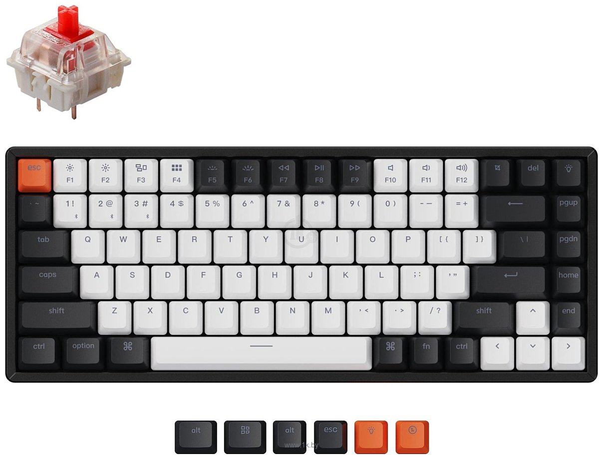 Фотографии Keychron K2 V2 RGB K2-C1H Gateron G Pro Red (без кириллицы)