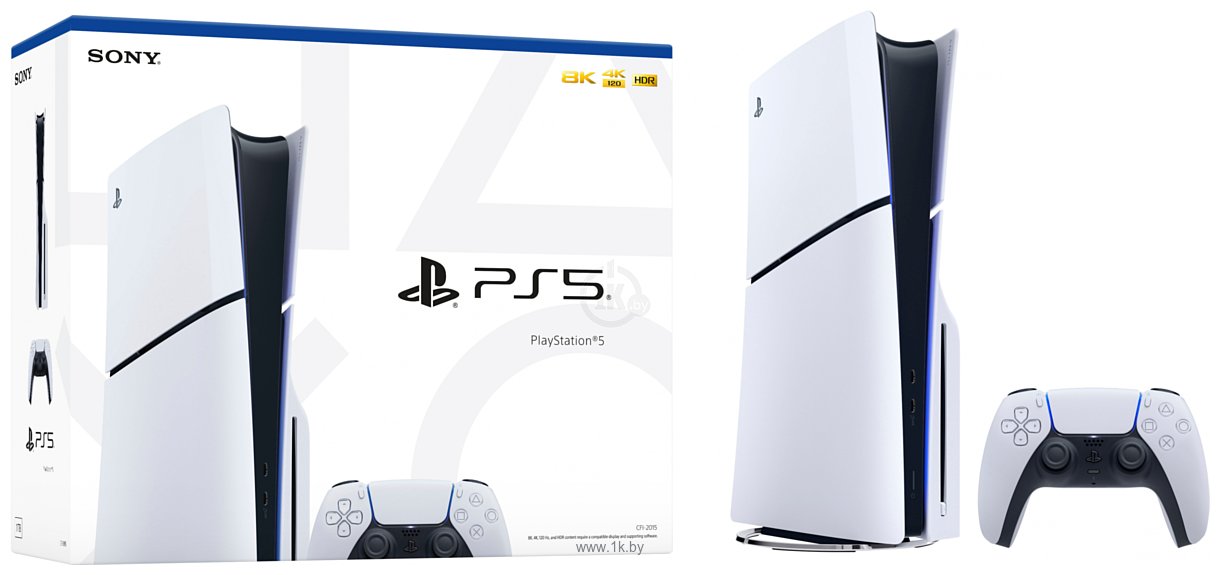 Фотографии Sony PlayStation 5 Slim + EA Sports FC 24