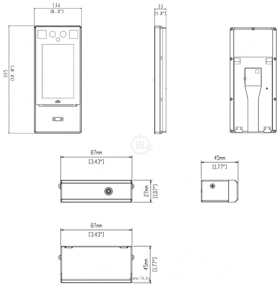 Фотографии Uniview OET-213H