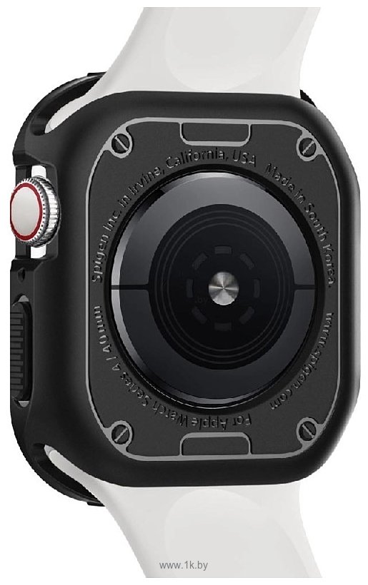 Фотографии Spigen Rugged Armor для Apple Watch (41/40 мм) 061CS24480 (черный)