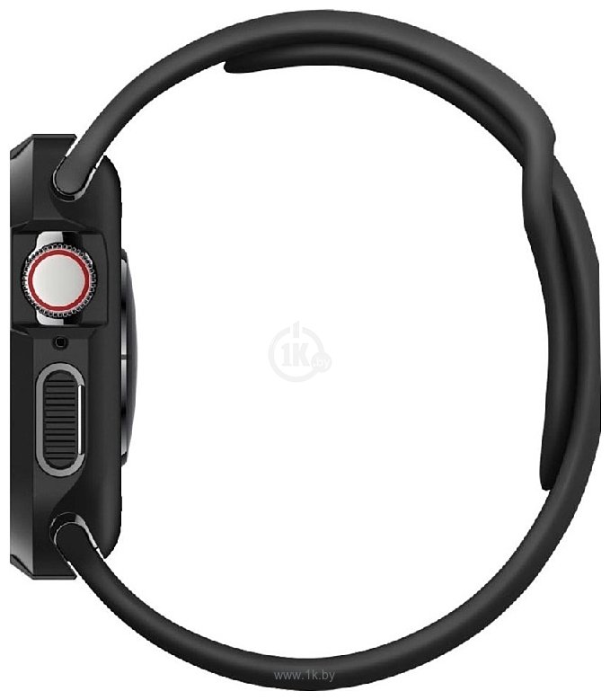 Фотографии Spigen Rugged Armor для Apple Watch (41/40 мм) 061CS24480 (черный)
