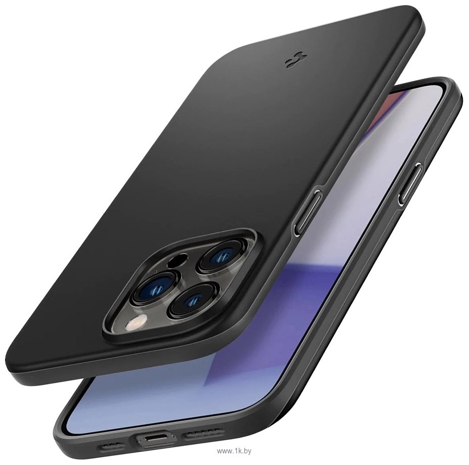 Фотографии Spigen Thin Fit для iPhone 14 Pro ACS04780 (черный)