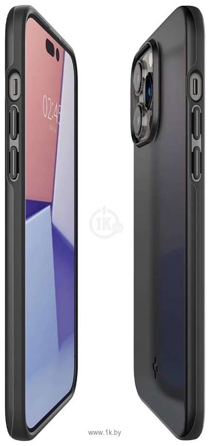 Фотографии Spigen Thin Fit для iPhone 14 Pro ACS04780 (черный)