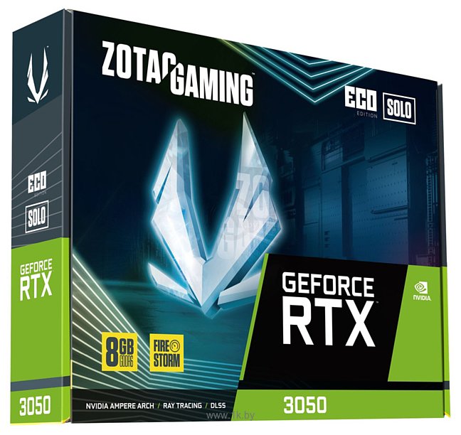 Фотографии ZOTAC Gaming GeForce RTX 3050 Eco Solo (ZT-A30500R-10L)