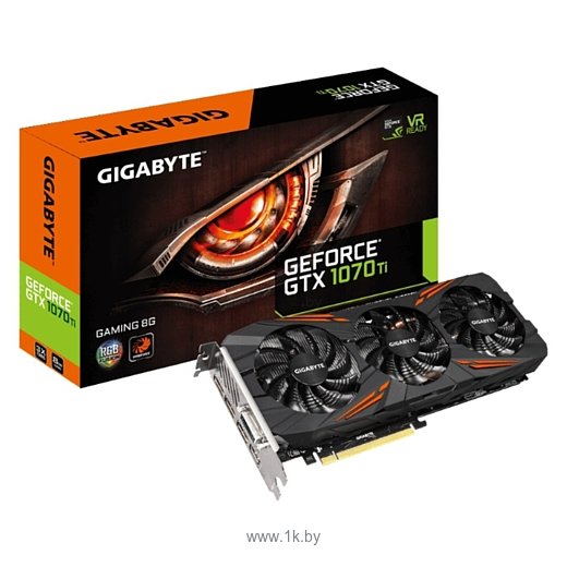 Фотографии GIGABYTE GeForce GTX 1070 Ti GAMING