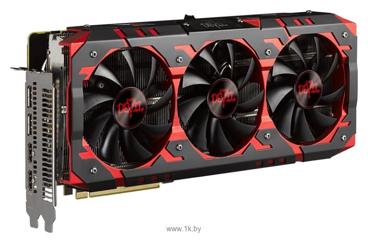 Фотографии PowerColor Radeon RX Vega 56 8192Mb Red Devil HBM2