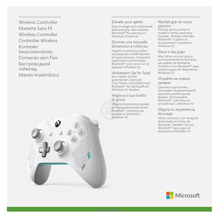 Фотографии Microsoft Xbox One Wireless Controller Sport White