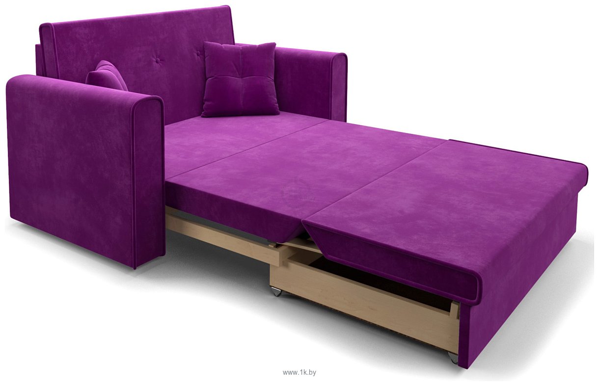 Фотографии Мебель-АРС Санта (микровельвет, фиолетовый)