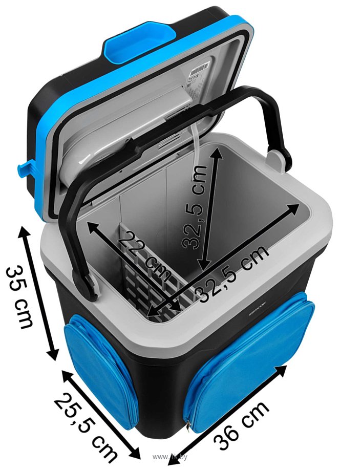 Фотографии Sencor SCM 3224BL 24л (черный/синий)
